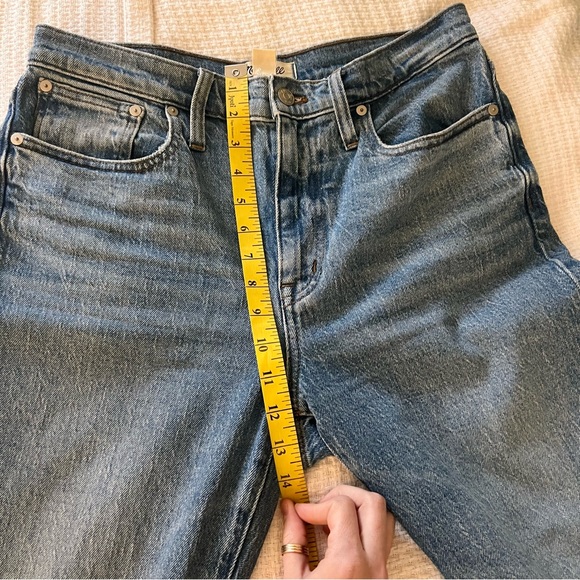 MADEWELL The High-Rise Slim Boy‎ Jean Size 28P - Picture 12 of 12